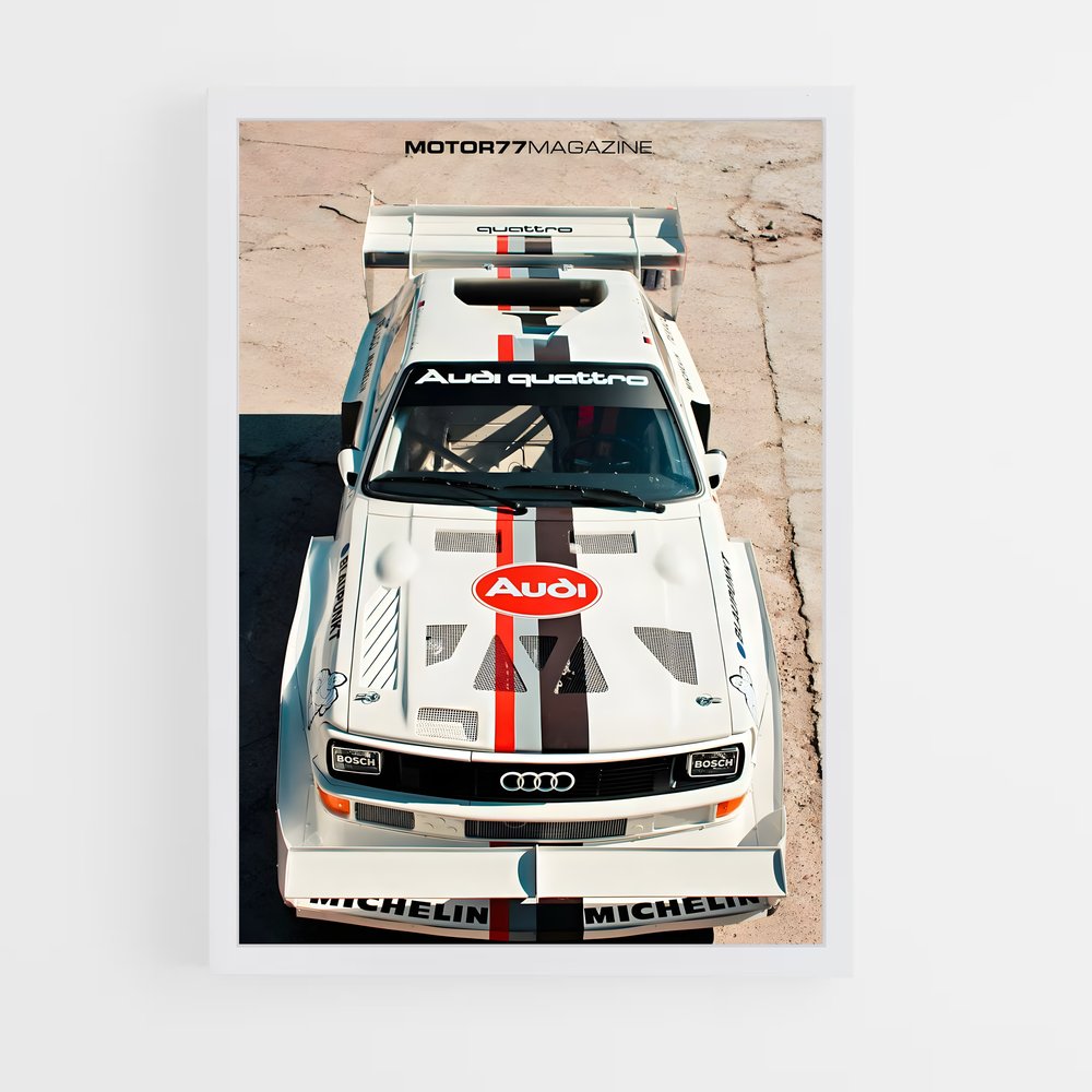 Poster Sportive Émotion – affiche Audi (vue 3)